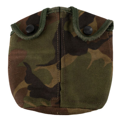 Dutch Woodland Canteen Cover w/Alice Clips | Issued